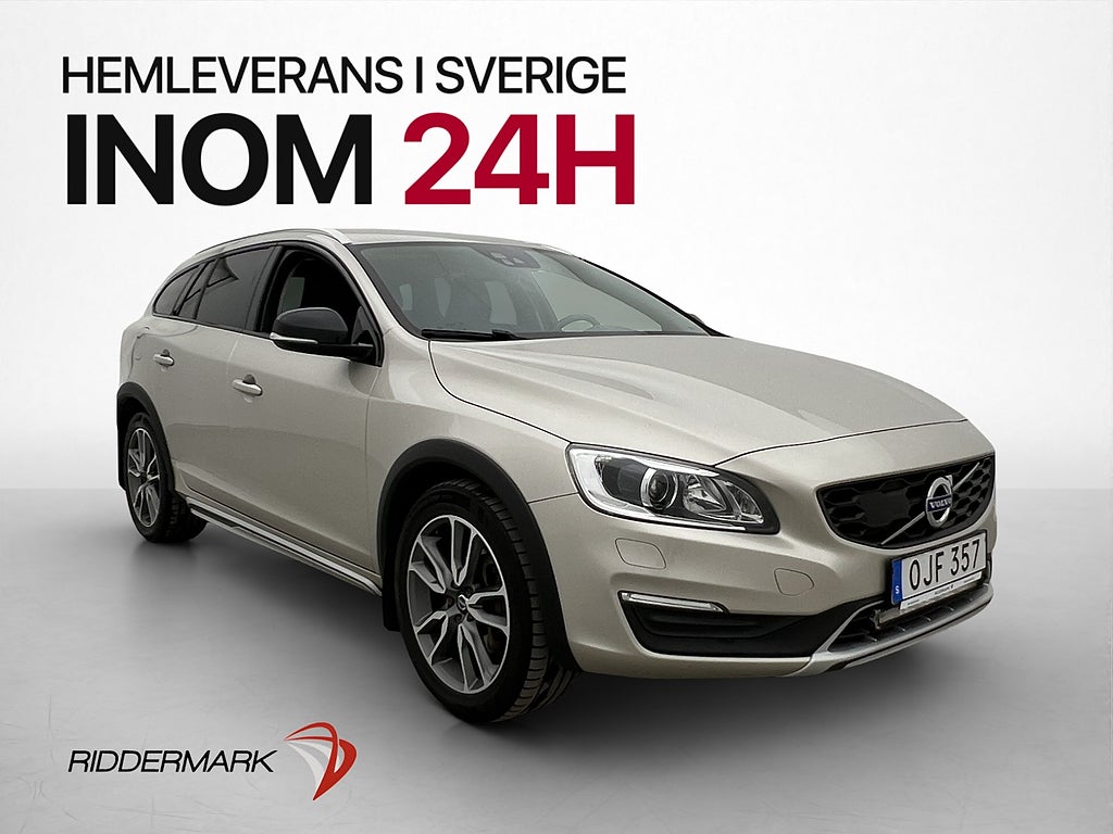Volvo V60 Cross Country D4 AWD Summum Värmare Kamera Navi