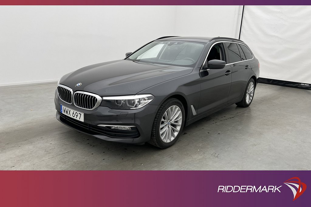 BMW 520 d Touring 190hk Kamera Navi Rattvärme 0,46l/Mil