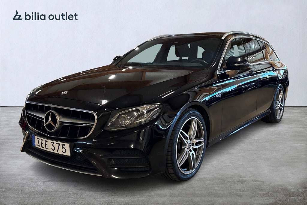 Mercedes-Benz E220 220 T d 4M AMG / Pano / Burmester / 360-kam / Värmare
