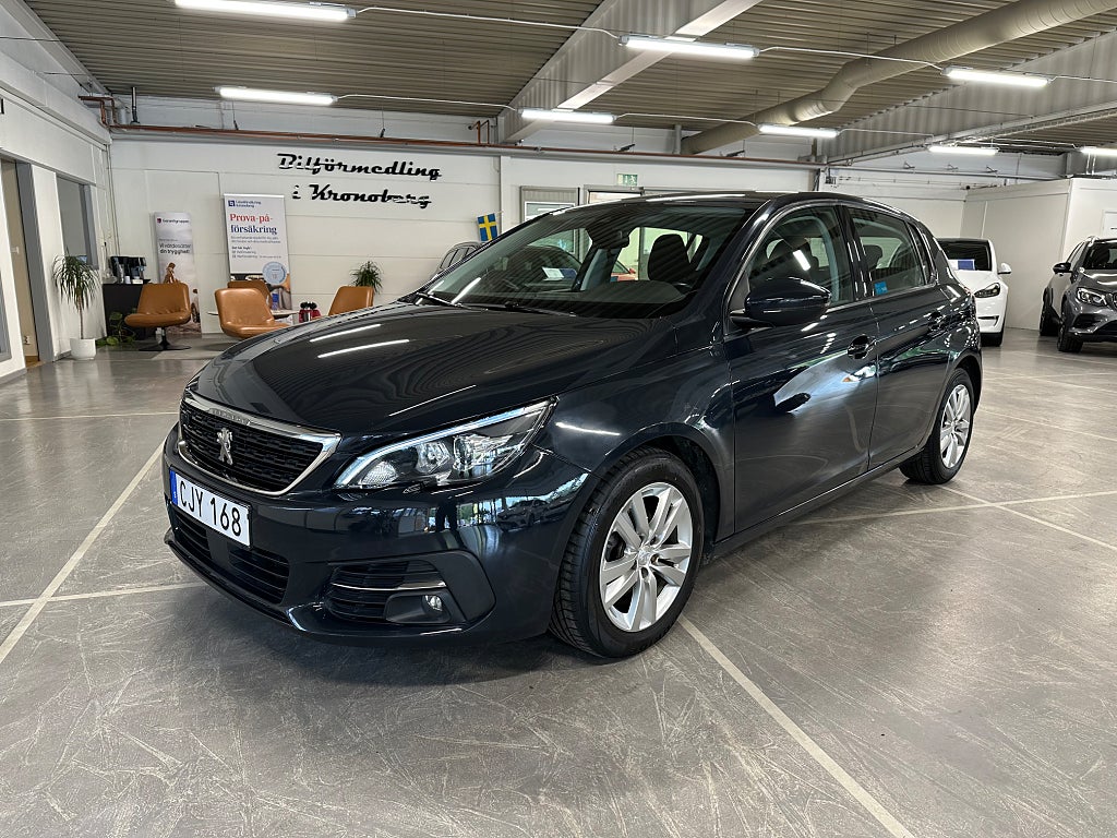 Peugeot 308 1.2 PureTech 130 EAT Euro 6 Dragkrok Lågskatt 