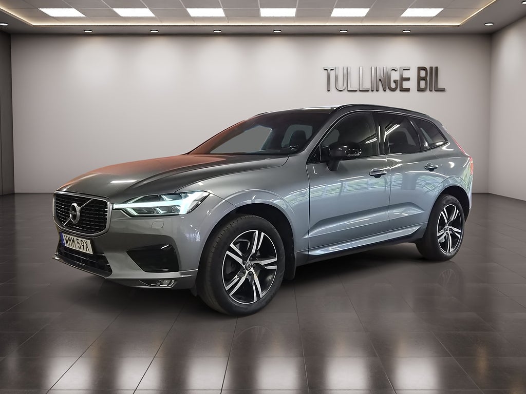 Volvo XC60 B4 AWD Aut R-Design Läder Kamera H/K Navi Drag