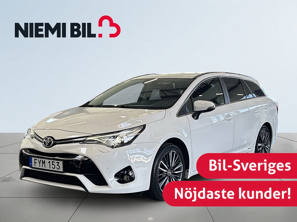 Toyota Avensis Kombi 1.8 Active Plus S&V-hjul/Kamera/Psens/Skinn/BT