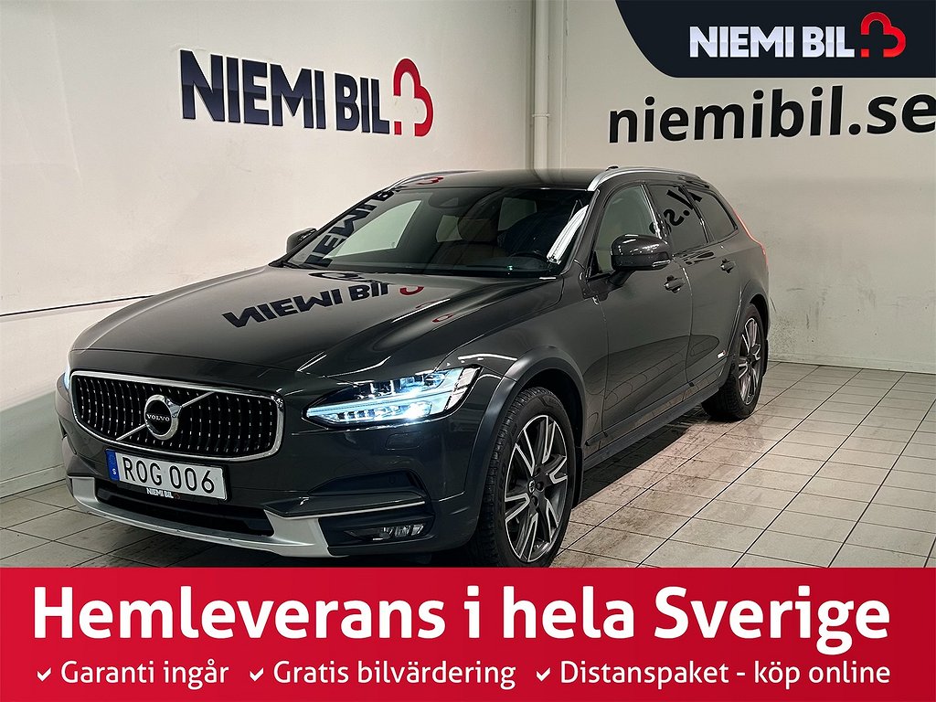 Volvo V90 Cross Country D4 AWD Inscription Skinn/Drag/Ad.Fhå