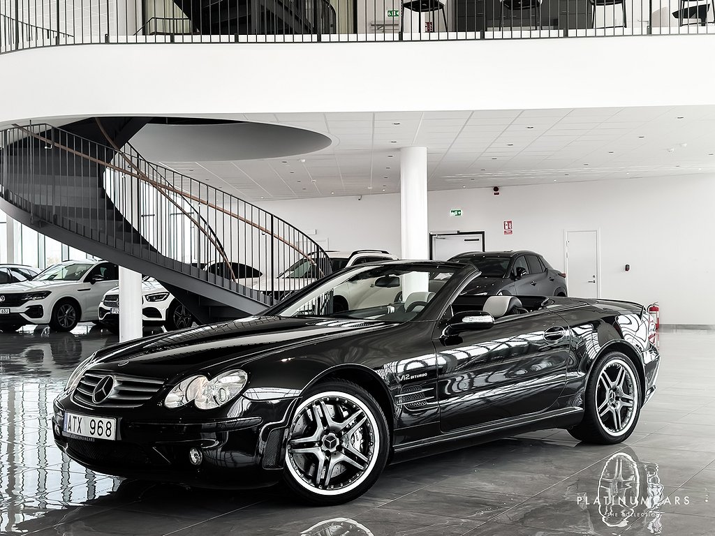 Mercedes-Benz SL 65 AMG 6.0 V12 612hk / Designo / BOSE