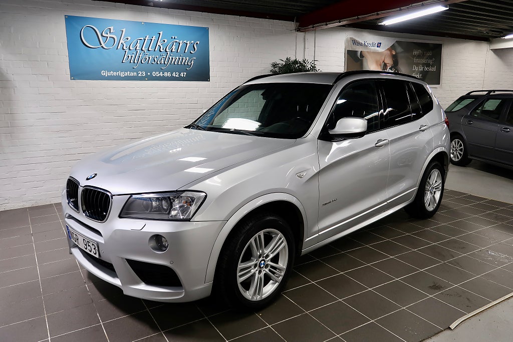 BMW X3 xDrive 20d M-Sport Nybesiktigad & Ny Servad 