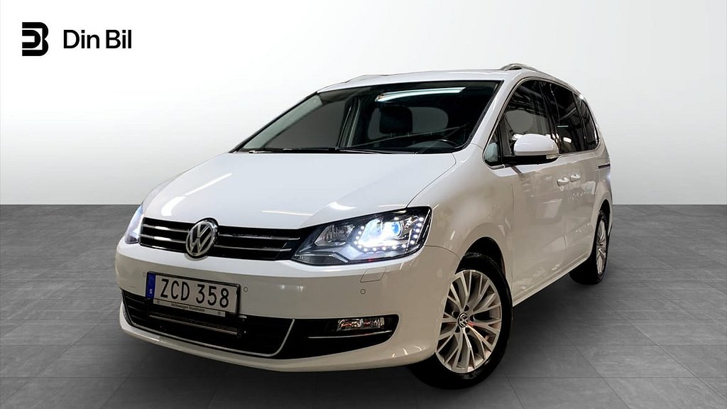 Volkswagen Sharan 7-sätes 2.0 TDI 4M /Drag/P-värmare/Backkamera