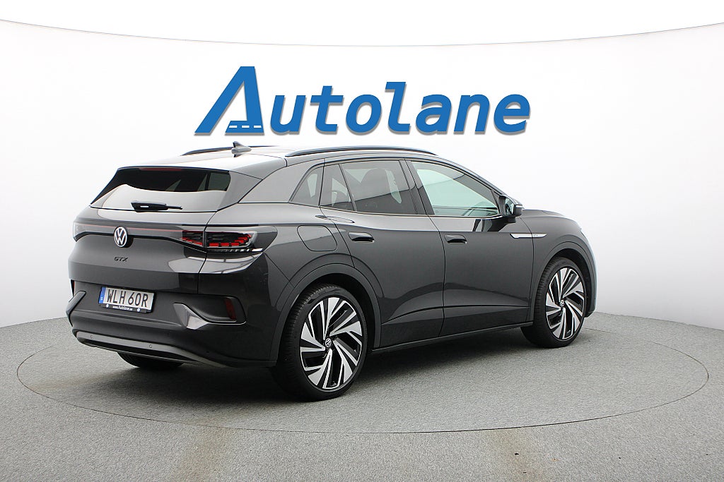 Volkswagen ID.4 GTX Drag, Pano, B-kamera, HUD Sommarkampanj 4,99% 299hk
