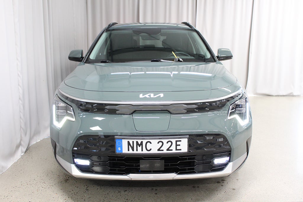 Kia Niro EV Advance, Drag, H/K, S&V-hjul, Skinn, Soh 100%