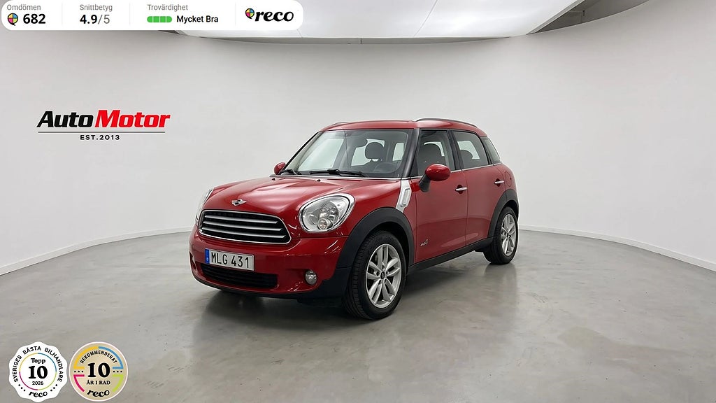 MINI Countryman MINI Cooper D ALL4 112hk Navi/6-växlad