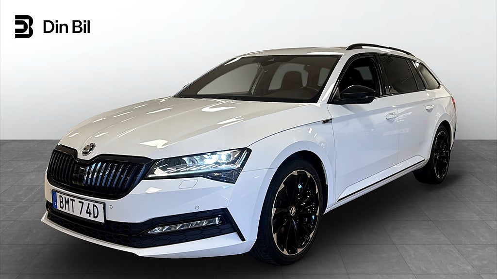 Skoda Superb Combi Sportline 2,0 TDI 200 Hk 7 vxl DSG 4x4