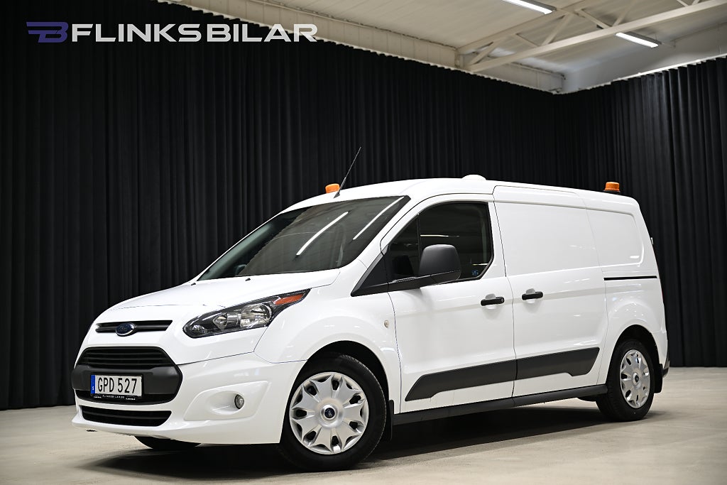 Ford transit Connect 100HK L2 Inredd|Dubbeldörr|Drag|Värmare|Leasbar