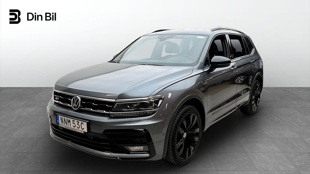 Volkswagen Tiguan Allspace TDI 200 DSG 4M/R-Line black/7-Sits/ Dragpkt m.m