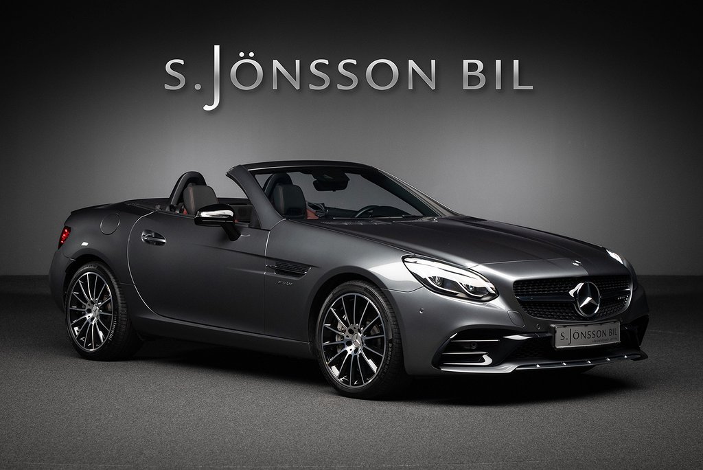 Mercedes-Benz SLC 43 AMG Roadster / Glastak / Se Filmen