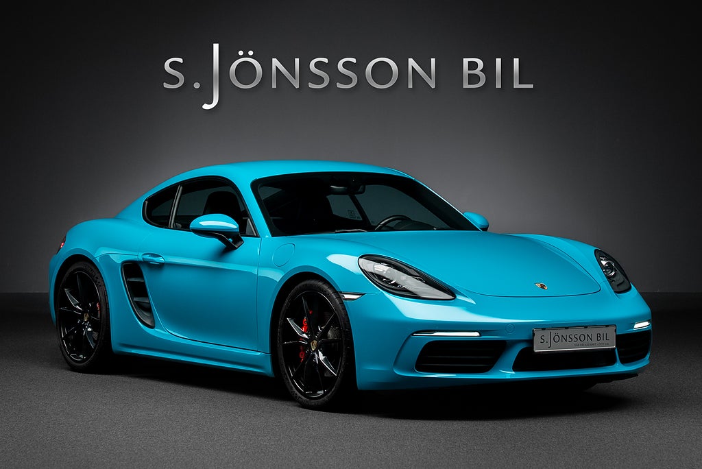 Porsche 718 Cayman S / Miami Blue
