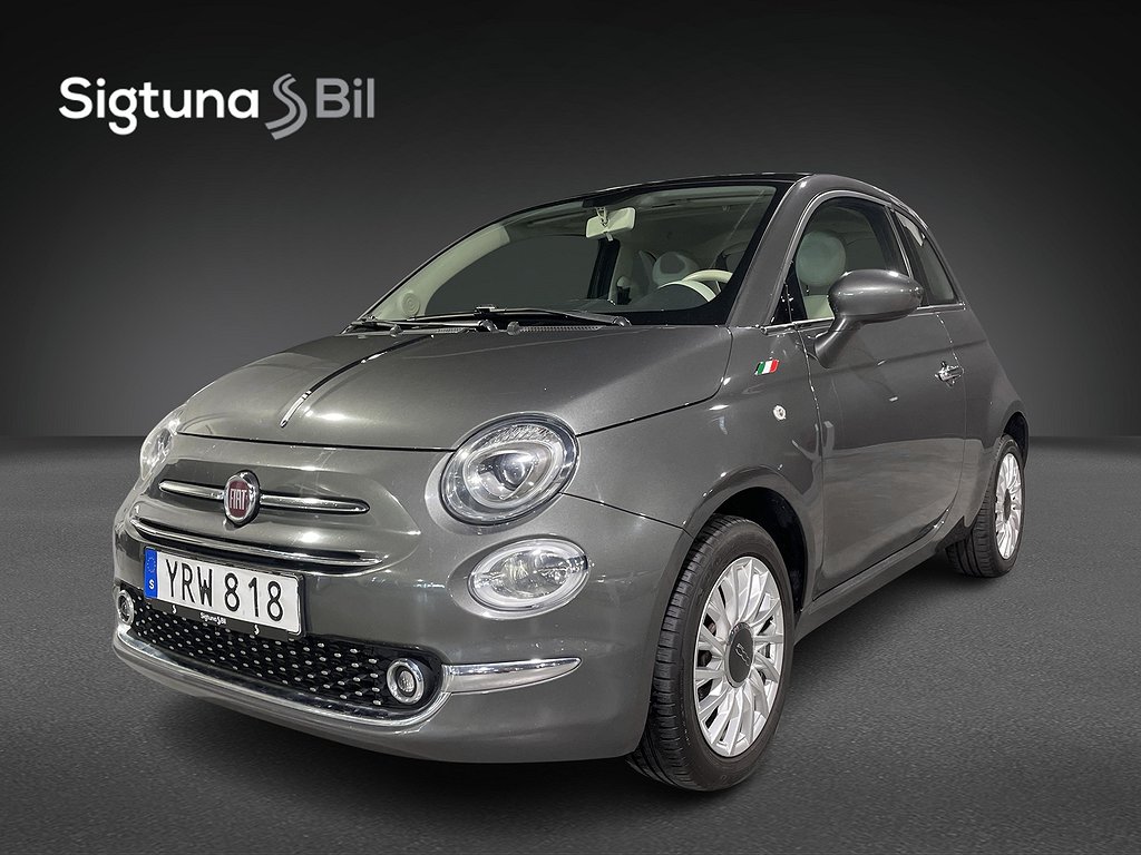 Fiat 500 1.2 PANO 69hk Kamrem bytt 2023