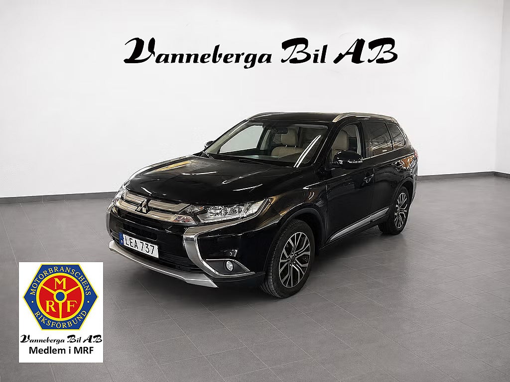 Mitsubishi Outlander 2.2 Di-D 4WD Business Backkamera/Skinn/Euro 6