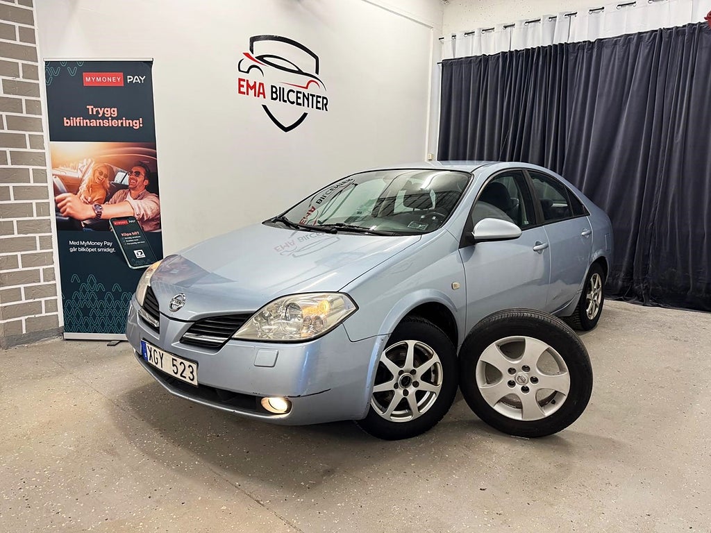 Nissan Primera Sedan 2.0|backkamera|6-växlar