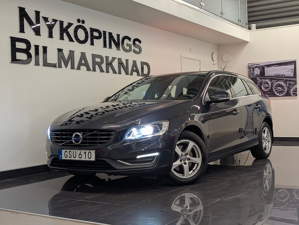 Volvo V60 D2 Momentum Euro 6 Rattvärme | Vinterhjul