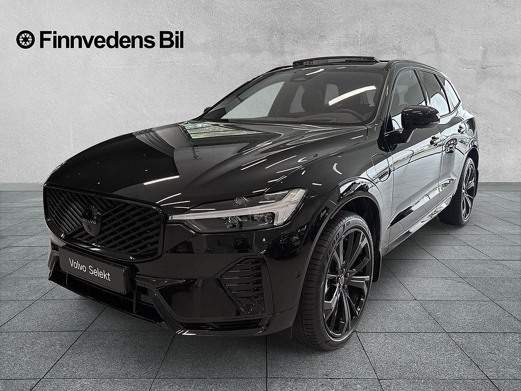 Volvo XC60 T6 Plus Black Nordic Edition (V-hjul, Drag, 360)