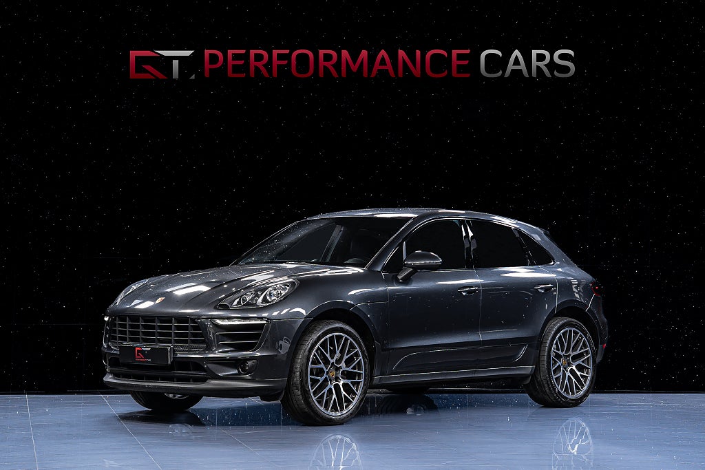 Porsche Macan S PDK 14-vägs Sport Chrono 21" Power Steering Plus PASM