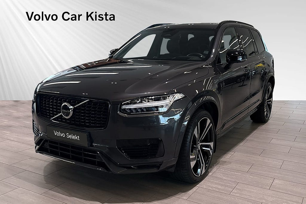 Volvo XC90 T8 Ultra Dark Edition Luftfj HUD 360Kam B/W
