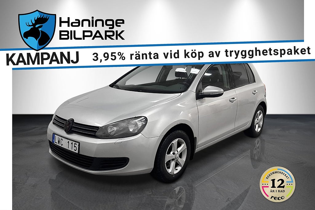 Volkswagen Golf 5-dr 1.4 TSI/ NYBESIKTIGAD /KAMKEDJA/B-KAM