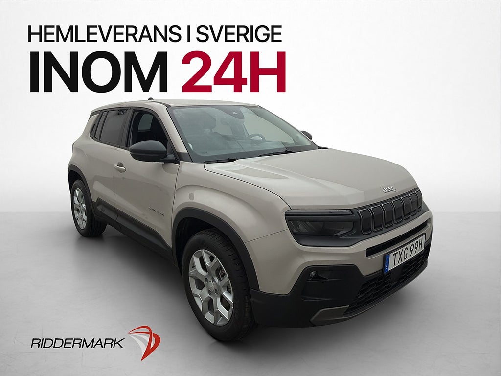 Jeep Avenger e-Hybrid e-DCS 100hk Backkamera CarPlay