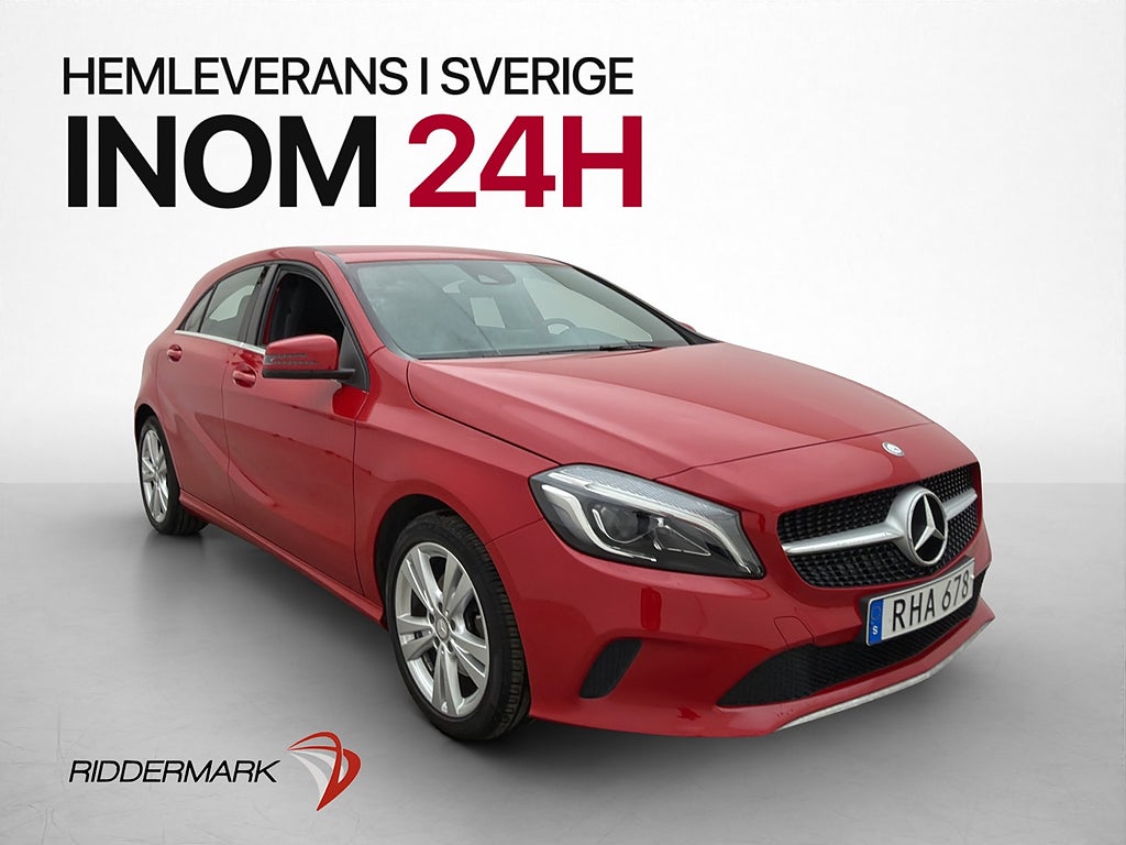 Mercedes-Benz A180 180 122hk Urban Line Kamera Halvskinn