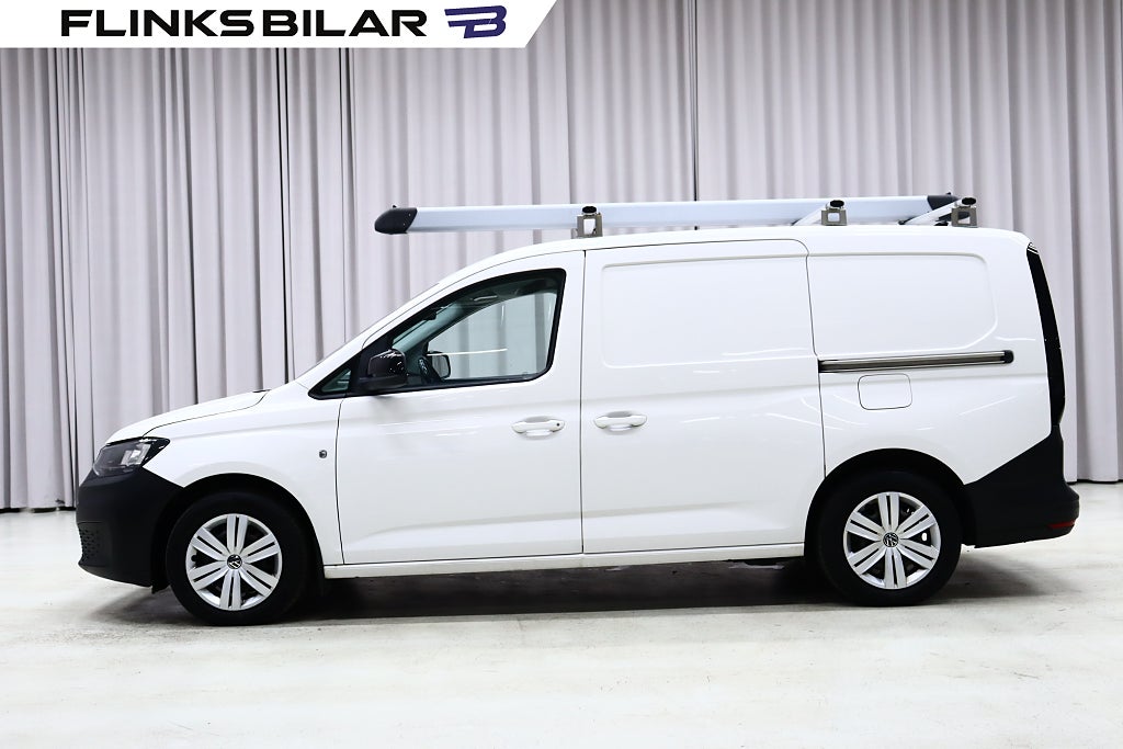 Volkswagen Caddy Maxi DSG 122HK Servicebil|Inredd|Dubbeldörr|SeUtr!