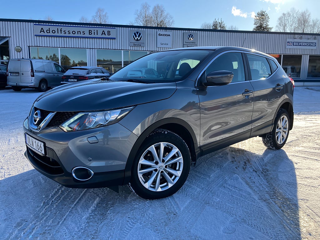 Nissan Qashqai 1,2 DIG-T 115hk Acenta Automat (En ägare/Navi/Kamera)