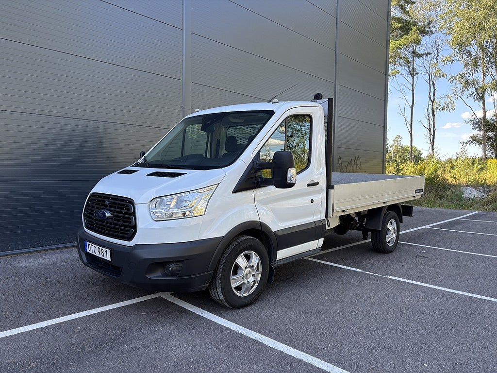 Ford transit 350 Chassi Cab 2.2 TDCi AWD Flakbil Drag Värm