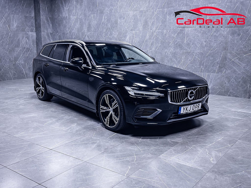 Volvo V60 Recharge T6 AWD Inscription H/K 360 Skinn BLIS Drag VOC