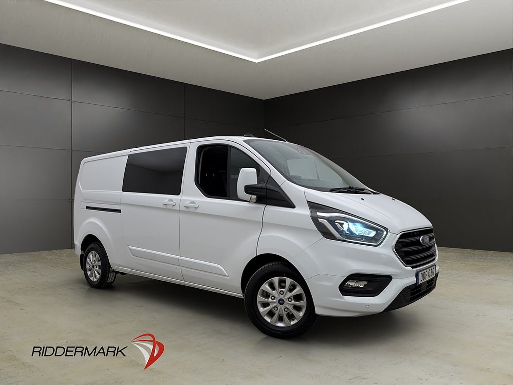 Ford transit-custom CrewVan L2 Värm Drag Kamera CARPLAY Moms