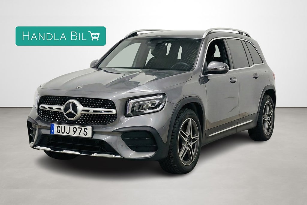 Mercedes-Benz GLB 200 AMG 7-sits Drag M-Värm Widescreen Navi 163hk