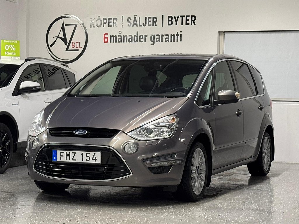 Ford S-Max 2.0 TDCi Powershift Business 7-Sits Pano Drag