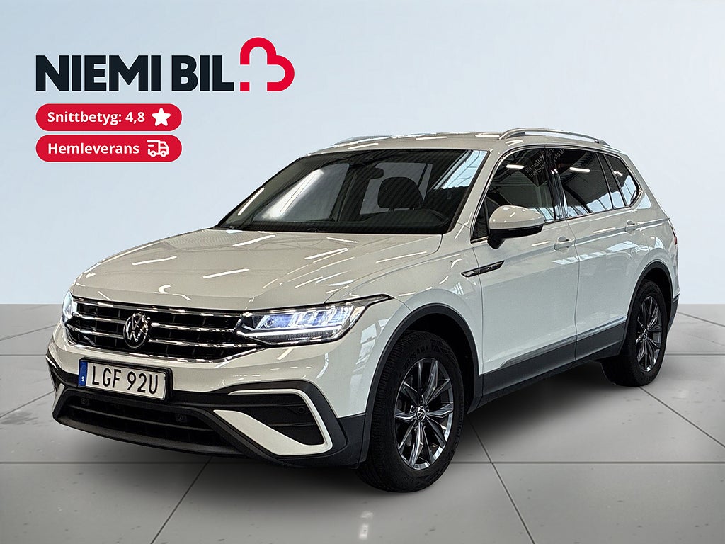 Volkswagen Tiguan Allspace 7-sätes 1.5 TSI ACT OPF S&V/Drag/Pvärm/MOMS