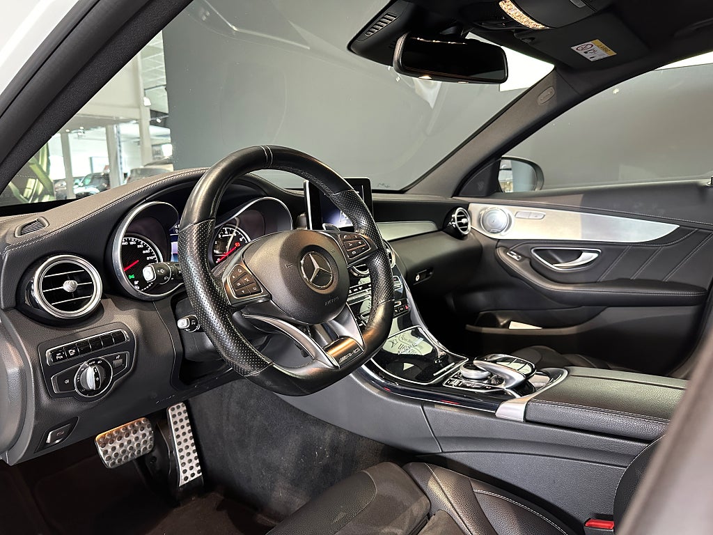 Mercedes-Benz C 63 AMG Panorama Burmester 600hk - bild 5