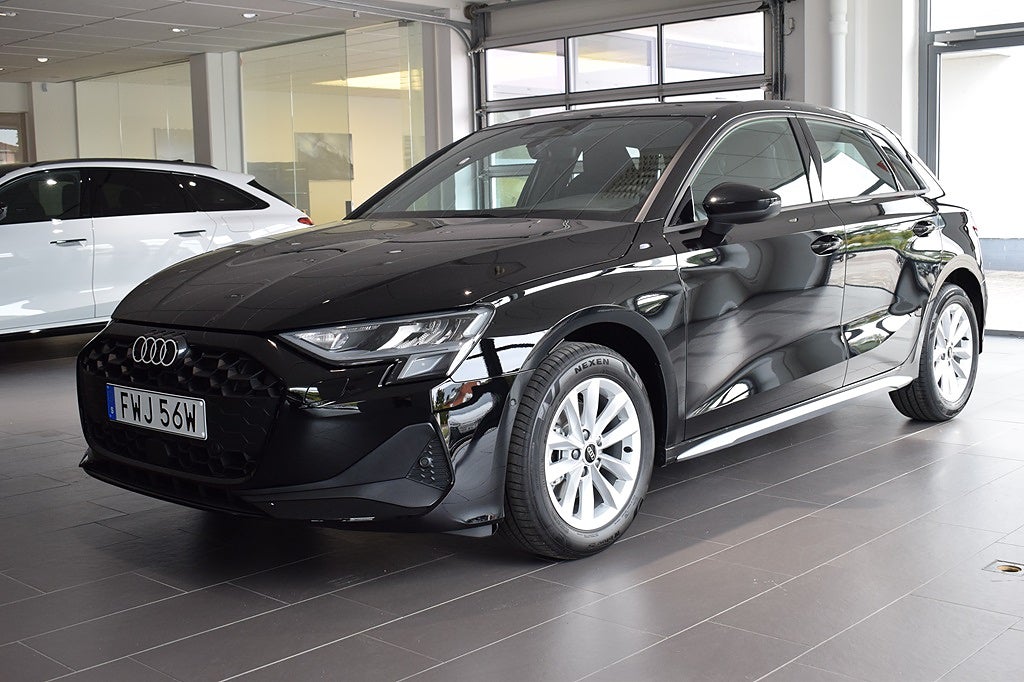 Audi A3 150hk Aut /Omgående leverans /Privatleasing 2879 kr mån 2026
