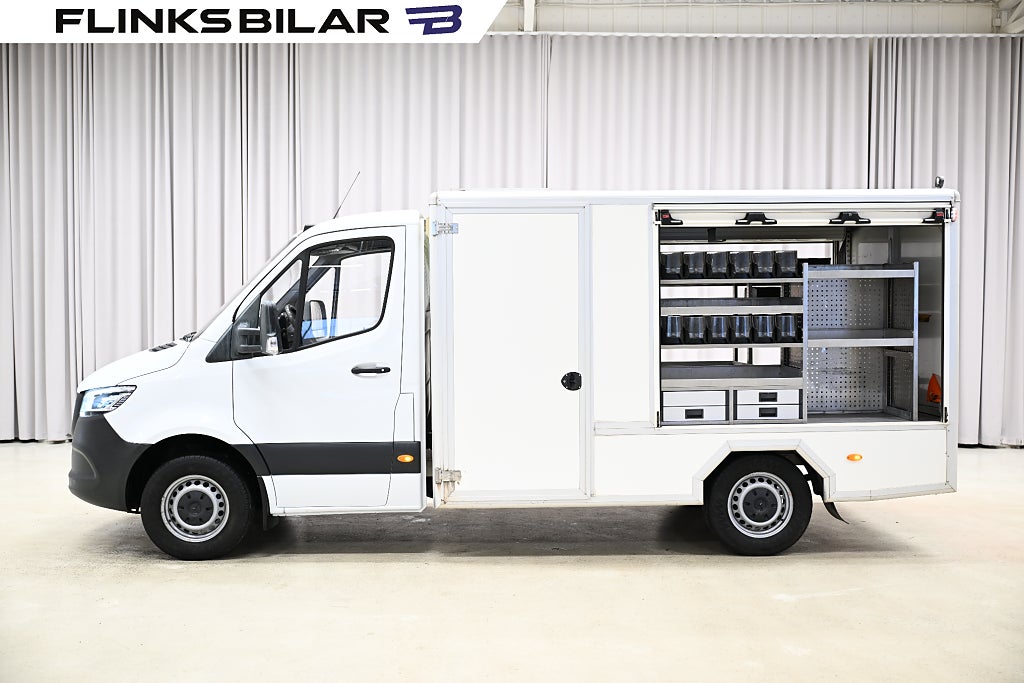 Mercedes-Benz Sprinter 316 Servicebil|Inredd|Aluca-inredd|Webasto|LED|SeUtr!