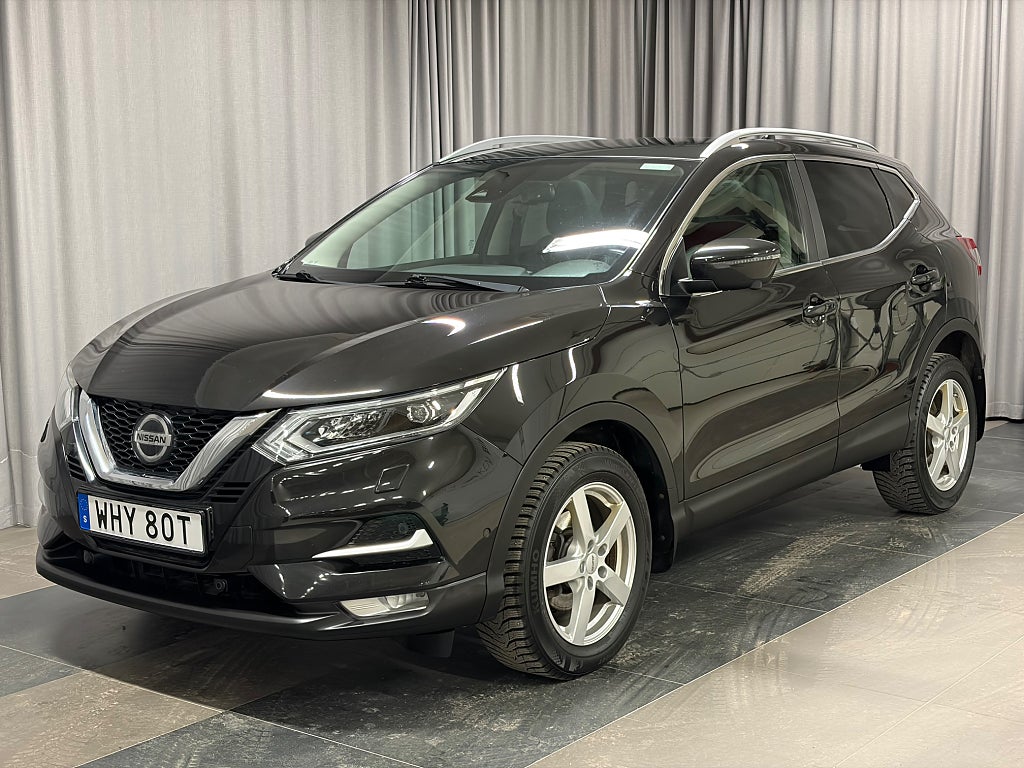 Nissan Qashqai TEKNA 1.3 DIG-T DCT 160HK Design PKT Drag Pano
