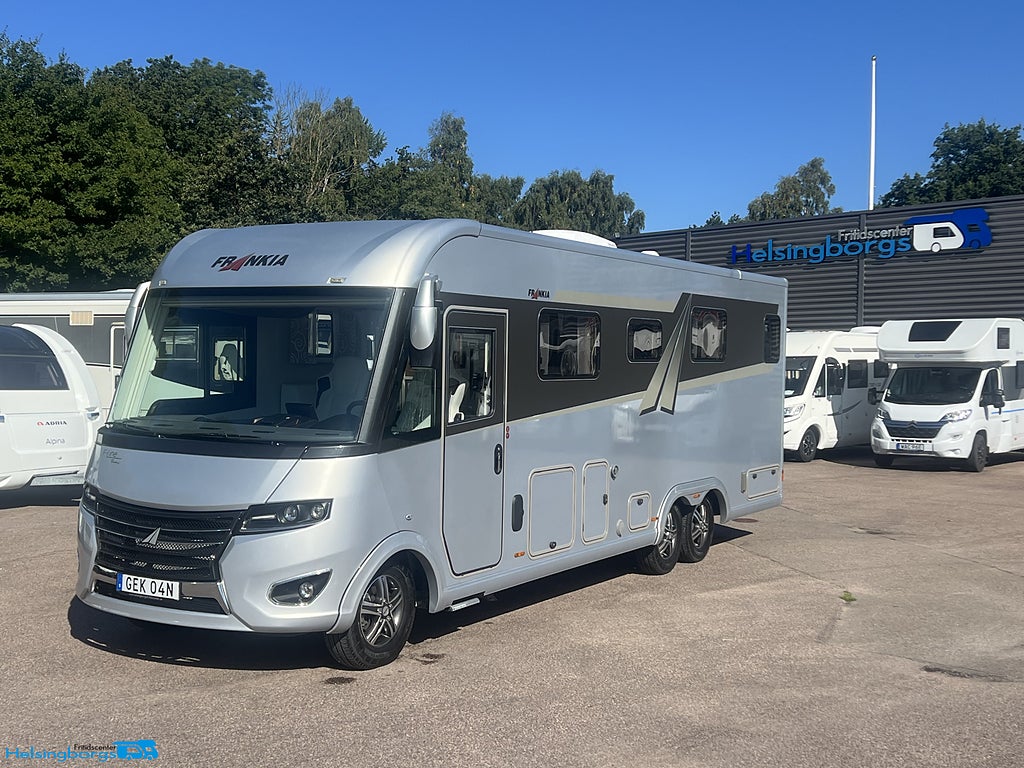 Frankia F-LINE 840 FD * Hydraliska stödben * AC * dubbla solceller * Inv