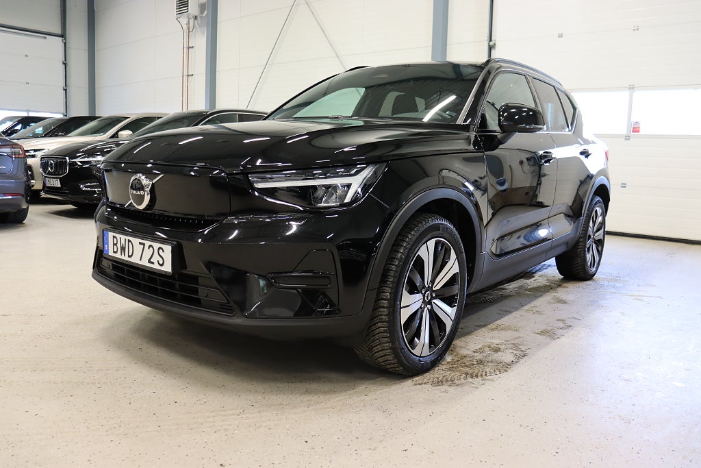 Volvo XC40 Recharge Single Motor B-kamera  MOMS 1-Ägare Drag 231hk