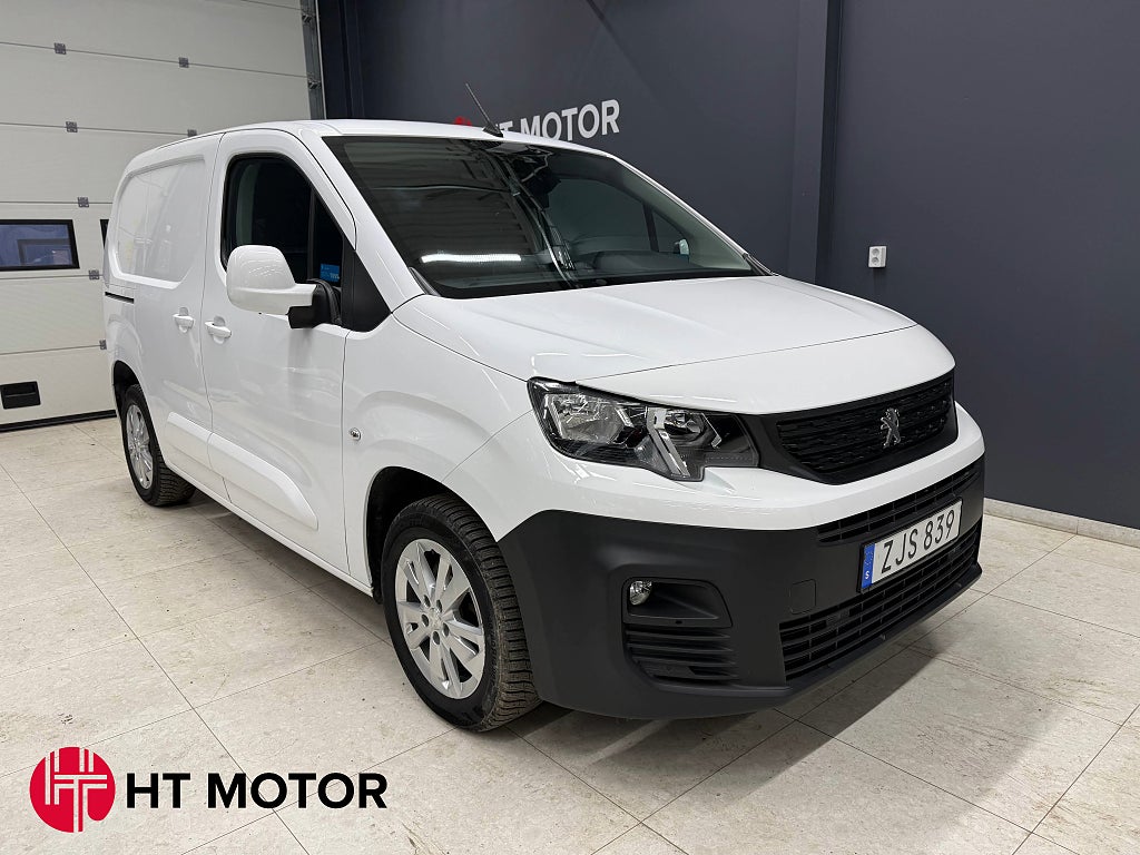 Peugeot Partner Utökad Last 1.5 Värmare/Kamera/Drag/Navigation