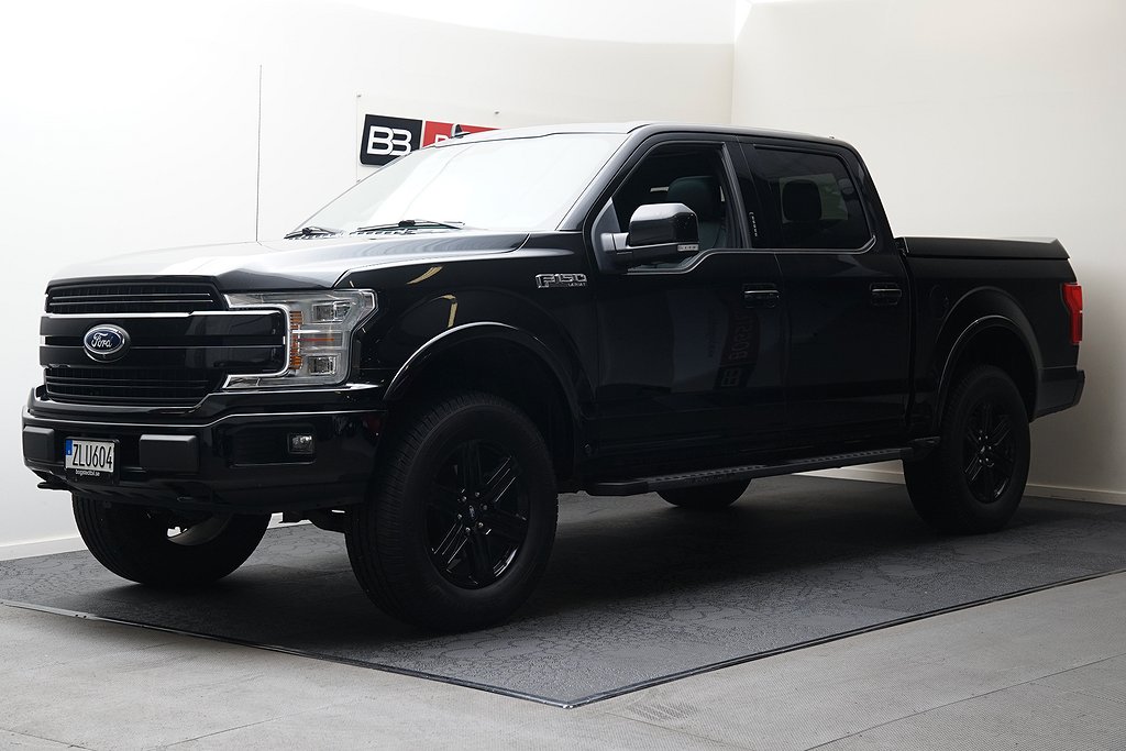 Ford F-150 SuperCrew 5.0 V8 401hk|Lariat Sport|Se utrustning