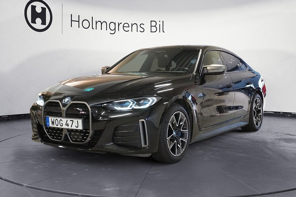 BMW i4 M50 xDrive Gran Coupé 3,65% ränta Coupe Drag Taklucka Rattvärme 
