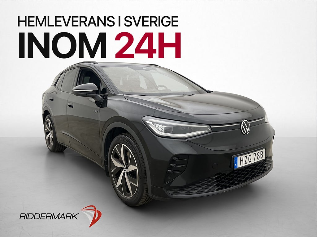 Volkswagen ID.4 GTX GTX 77 kWh 4M 299hk MOMS Drag  Kamera PDC