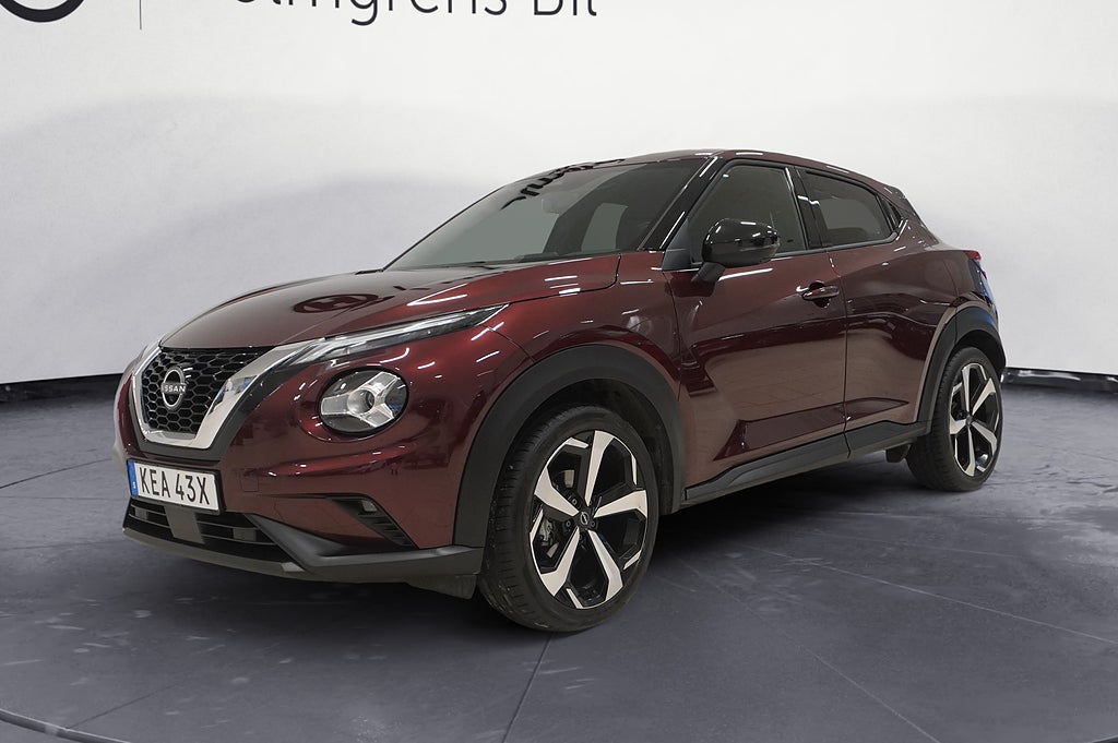 Nissan Juke 4,95% ränta DIG-T 114hp 6MT Tekna 19é Navi
