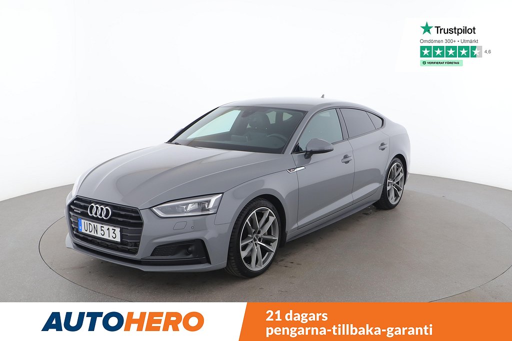 Audi A5 Sportback 2.0 TFSI Quattro, Proline, S Line / 252HK