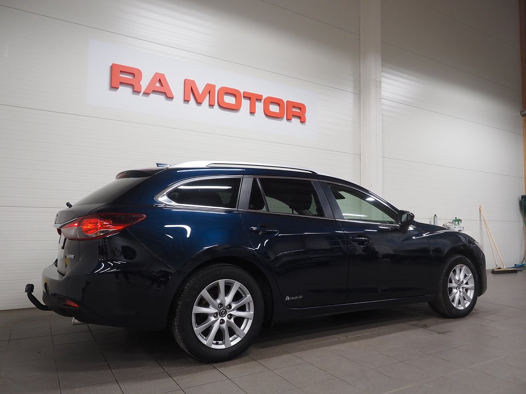 Mazda 6 Wagon 2.2 SKYACTIV-D Automat | Drag | M-Värmare 2014