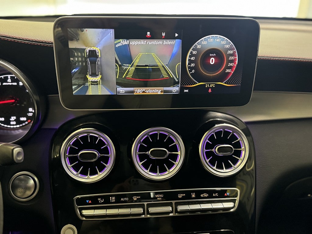Mercedes-Benz GLC AMG 43 4MATIC 9G-Tronic/PANO/360°/VÄRMARE/DRAG/BURMEIST